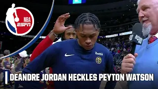 Peyton Watson receives ovation in career-high night, first Nuggets walk-off interview 🔥