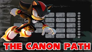 The Canon Path of Shadow The Hedgehog