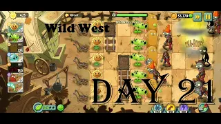 Wild West Day 21 - Plants vs Zombies 2