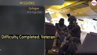 Call of duty 4 - The MILE HIGH CLUB mission on VETERAN