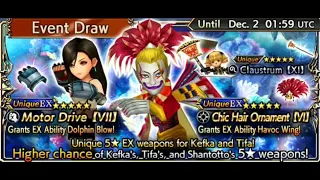 Dissidia Final Fantasy: Opera Omnia - Tifa & Kefka EX (Did I go overboard...?) (゜▽゜;) Event Draw