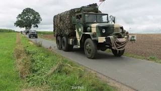 Militärfahrzeugtreffen Halsbrücke 2023 - Die Ausfahrt