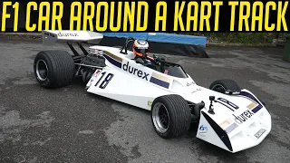 I Drove a Formula 1 Car Around a Kart Track