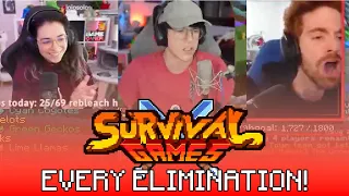 MCC 31 Survival Games - Every Elimination