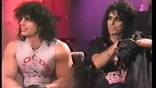 Kane Roberts and Alice Cooper