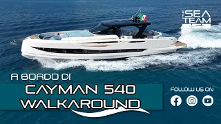 A bordo di Cayman Yacht 540 Walkaround