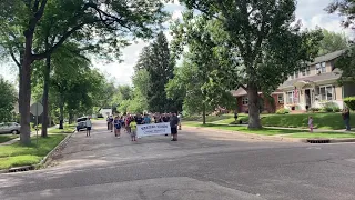 Like Clockwork They March Every Morning Through The Neighborhood At 9.