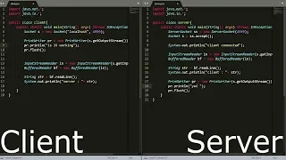 Java socket programming - Simple client server program