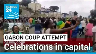 Gabon coup attempt: Some celebrate as Ali Bongo under house arrest • FRANCE 24 English