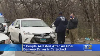 2 People Arrested After Uber Delivery Driver Carjacked