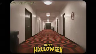 It's Halloween and you're alone in the Overlook Hotel (vintage oldies music, Shining ambience) ASMR