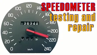 Volvo 740/940 Speedometer Testing and Repair