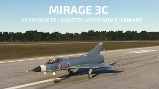 Fs2020 Mirage 3C symbole de l'industrie aérospatiale française