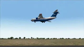 FS2004 - Just another day at Sharjah (ft. Silk Way IL-76TD-90SW)