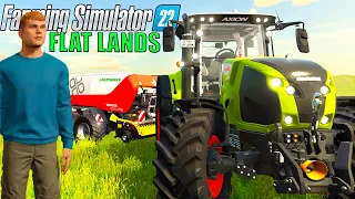 I spent 24 hours on a Flat Map with $ 0 ... ep.7 🚜Farming Simulator 2022 timelapse