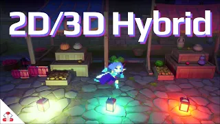 2D Sprites in 3D World with Unreal Engine [HD-2D]