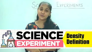 Science Density Definition | Science Experiment -15 | Easy Chemistry Experiments