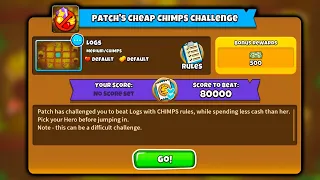 How To Beat Patch's Cheap Chimps Challenge in BTD6