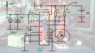 Применение микросхемы К174ПС4. Схемотехника