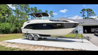 2009 Bayliner 245 CR Water Trial and Survey