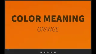 All About ORANGE - Color Meaning & Artistic Expression of Orange