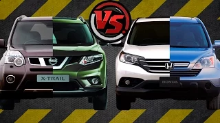 What's wrong with them? Nissan X-Trail Vs Honda CR-V 2017