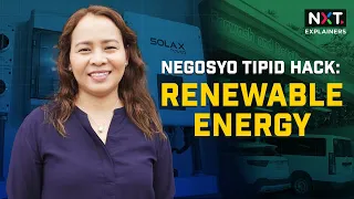 Negosyo tipid hack: Renewable energy | NXT