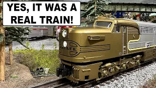 Lionel's Santa Fe Gold Bonnet O Gauge Train Set: I Finally Got One!