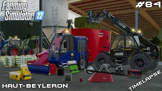 INTRODUCING new FOODS for ANIMALS | Animals on Haut-Beyleron | Farming Simulator 22 | Episode 84