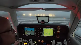 Very Low IFR departure in the Baron