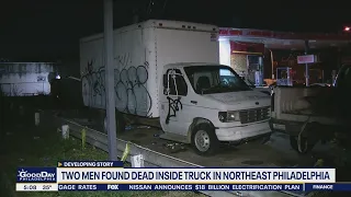 Philly police investigate 'suspicious' deaths of 2 men found in box truck