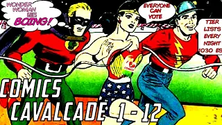 Goofy Golden Age Comic Covers Tier List - Comics Cavalcade 1 - 12