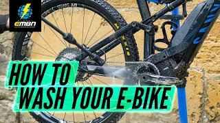 How To Wash An E Bike | Cleaning An Electric Mountain Bike