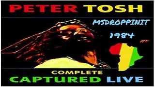 Peter Tosh   Captured Live  - 1984 Classic Coverage