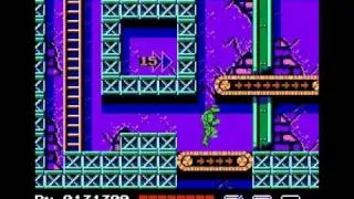 Teenage Mutant Ninja Turtles 1 NES - JFK Airport Level 4 Part 2/3