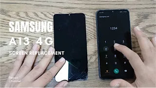 Samsung A13 4G Screen Replacement | How to replace A13 Broken screen