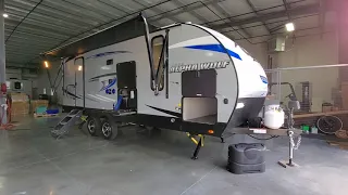 2021 Alpha Wolf 22SW Trailer by Forestriver RV at Couchs RV Nation a RV Wholesaler - RV Walk Through