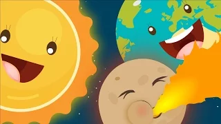 The Planet Song ☀☽🌎 | Solar System Song | Learning Planets For Children | Nursery Rhyme With Lyrics