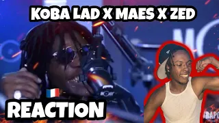 AMERICAN REACTS TO FRENCH RAP! KOBA LAD - COFFRE PLEIN FT. MAES & ZED (CLIP OFFICIEL)