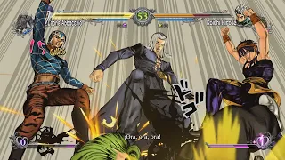 Abbacchio Super & Ultimate Attack DLC Gameplay Jojo's Bizarre Aventure All Star Battle R