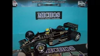 1/18 Lotus Renault 97T A.Senna 'JPS' 1985'/ Minichamps [540851812] Diecast Model