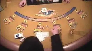 Весёлая работа крупье. Реакция крупье в казино Миллион, 2009 год. Croupie reaction, casino Million