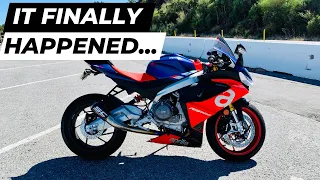 First RELIABILITY Issue... | Aprilia RS 660