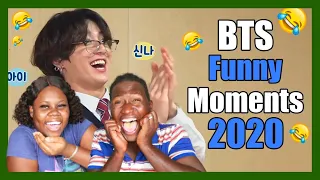 BTS Funny Moments (2020 COMPILATION) REACTION