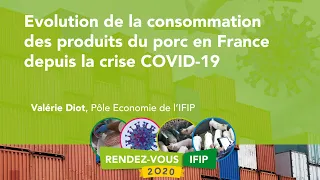 Evolution de la consommation des produits du porc en France depuis la crise COVID-19