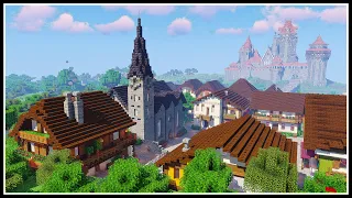 Austrian City | Minecraft Timelapse