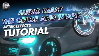 After Effects Tutorial: Image React to BASS, shakes, lights