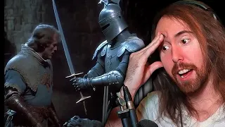 Dark Souls, Bloodborne, Elden Ring as a dark fantasy movie from the 80's | Asmongold Reacts