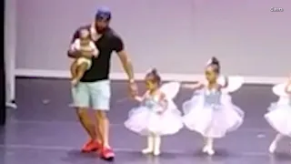 Devoted Dad Dances With 2-Year-Old Daughter to Ease Her Stage Fright