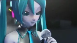 Hatsune Miku - Pokerface cover (she's singing it)